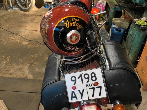 1999 Indian Chief, красный, 1650000 рублей - вид 9