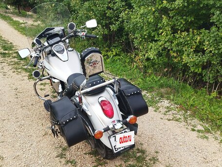 2009 Kawasaki VN900 Vulcan, белый, 750000 рублей, вид 2