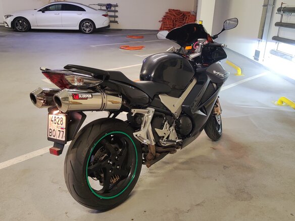 2006 Honda VFR 800, чёрный, 520000 рублей - вид 2