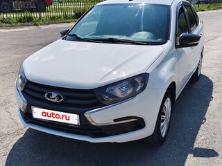 2021 Lada (ВАЗ) Granta I Рестайлинг, белый, 790000 рублей, вид 2