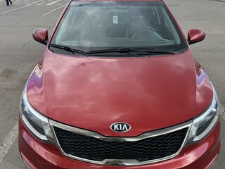 2015 Kia Rio III Рестайлинг, красный, 1430000 рублей, вид 2