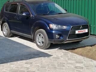 2011 Mitsubishi Outlander II Рестайлинг, синий, 1200000 рублей, вид 1