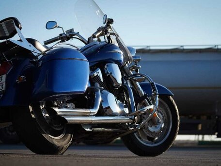 2004 Honda VTX 1800, синий, 790000 рублей, вид 3