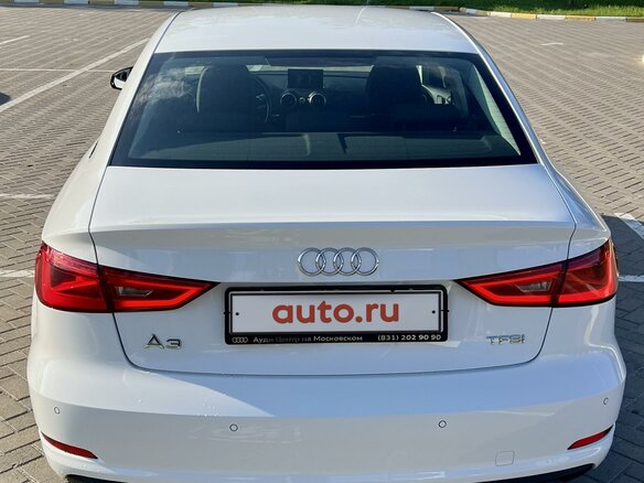 2015 Audi A3 III (8V), белый, 1550000 рублей - вид 5