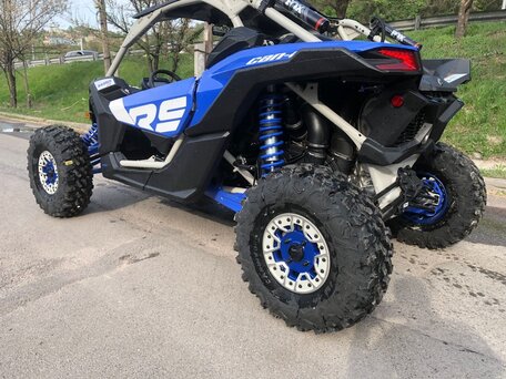 2023 BRP Can-Am Maverick X RS Turbo RR, синий, 4200000 рублей, вид 4