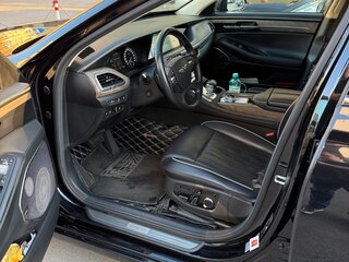 2021 Genesis G90 I Рестайлинг, чёрный, 4150000 рублей, вид 5