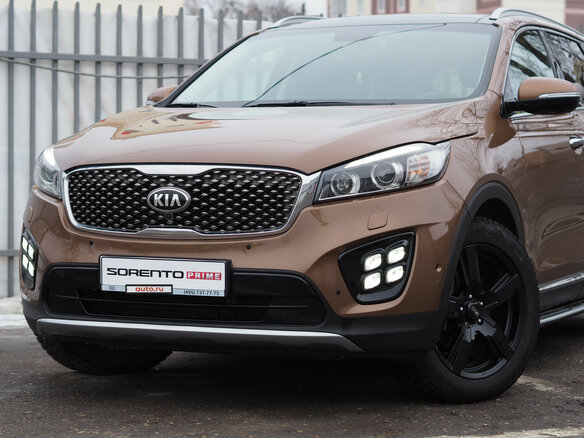 2016 Kia Sorento III Prime, коричневый