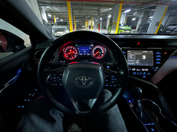 2019 Toyota Camry US Market VIII (XV70), белый, 2550000 рублей - вид 39