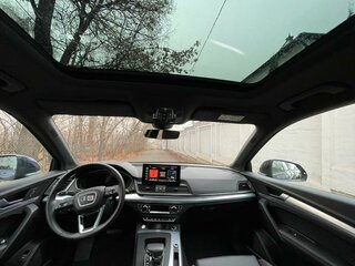2020 Audi Q5 40 TDI II (FY) Рестайлинг, синий, 6500000 рублей, вид 4