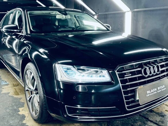 2014 Audi A8 Long III (D4) Рестайлинг, чёрный, 2562434 рублей - вид 28