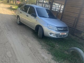 2012 Lada (ВАЗ) Granta I, серебристый, 450000 рублей, вид 1