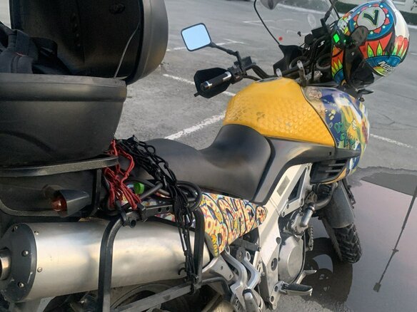 2002 Suzuki V-Strom 1000, жёлтый, 410000 рублей - вид 5