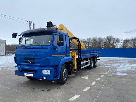 2016 КамАЗ 65117, синий, 6050000 рублей, вид 1