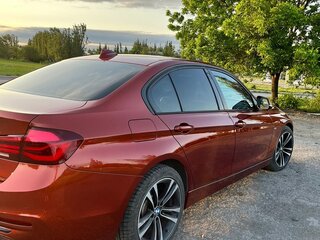 2018 BMW 3 серии 320d xDrive VI (F3x) Рестайлинг, оранжевый, 2900000 рублей, вид 3