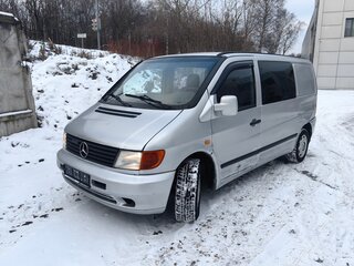1998 Mercedes-Benz Vito 110 CDI L1 I (W638), серый, 519000 рублей, вид 1