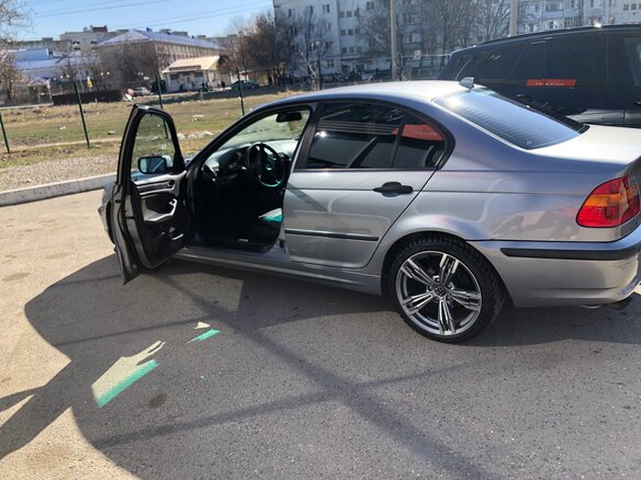 2004 BMW 3 серии N42 316i IV (E46) Рестайлинг, серый, 720000 рублей - вид 2