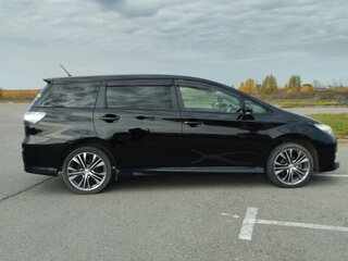 2012 Toyota Wish II Рестайлинг, чёрный, 1360000 рублей, вид 2
