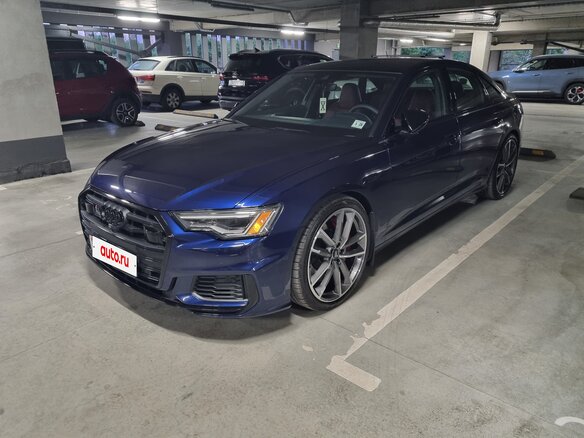 2020 Audi S6 V (C8), синий - вид 6