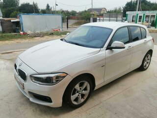 2015 BMW 1 серии 118i II (F20/F21) Рестайлинг, белый, 1550000 рублей, вид 2