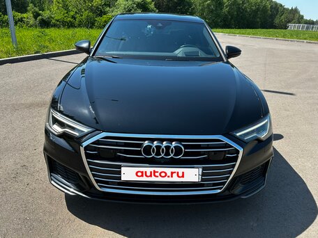2020 Audi A6 45 TFSI V (C8), чёрный, 3670000 рублей, вид 2