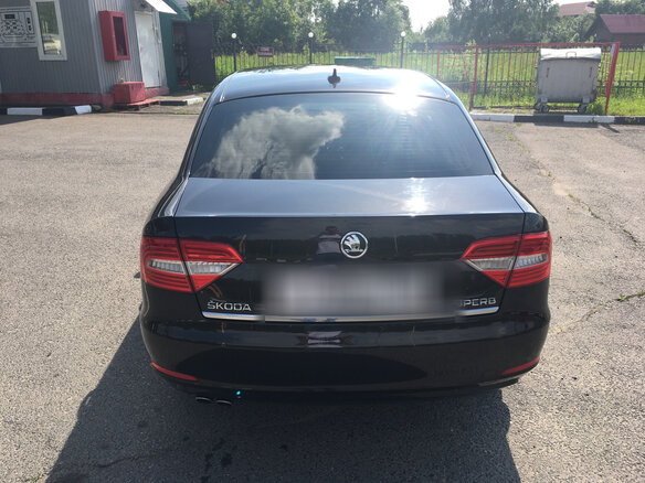 2014 Skoda Superb II Рестайлинг, коричневый - вид 6