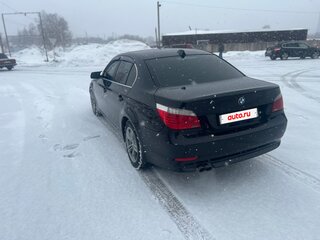 2005 BMW 5 серии 525i V (E60/E61), чёрный, 1300000 рублей, вид 4