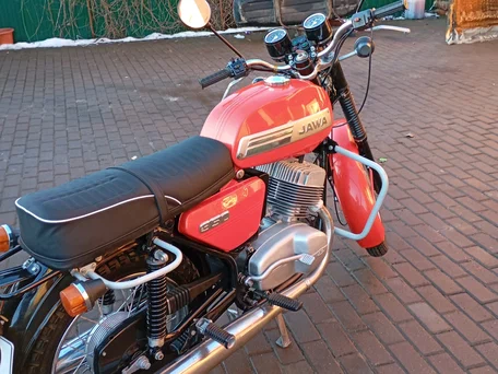 1987 Jawa 350/634, красный, 400000 рублей, вид 3
