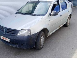 2007 Renault Logan I, серый, 235000 рублей, вид 1