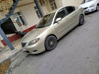 2006 Mazda 3 I (BK) Рестайлинг, золотистый, 540000 рублей, вид 3
