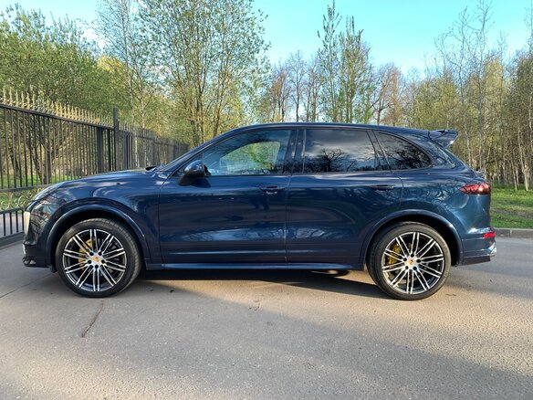 2012 Porsche Cayenne S II (958), синий, 3300000 рублей - вид 6