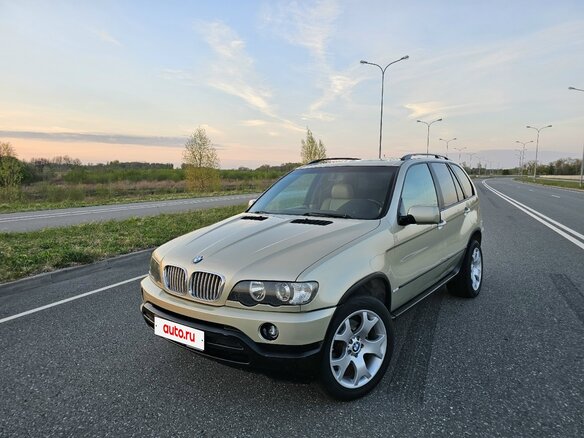 2000 BMW X5 3.0i I (E53), жёлтый, 980000 рублей - вид 7