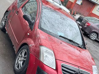 2006 Citroen C2, красный, 150000 рублей, вид 2