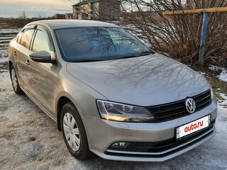 2016 Volkswagen Jetta VI Рестайлинг, бежевый, 1500000 рублей, вид 2