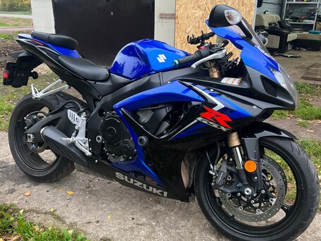 2006 Suzuki GSX-R 600, синий, 750000 рублей, вид 1