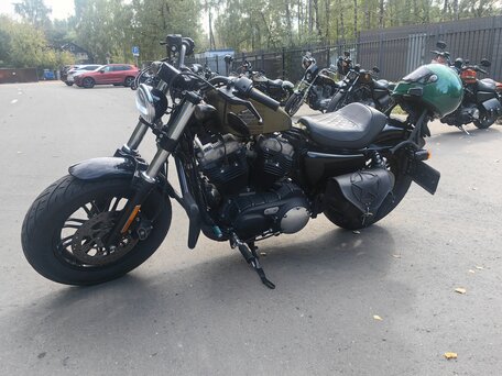 2016 Harley-Davidson Sportster 1200, зелёный, 950000 рублей, вид 3