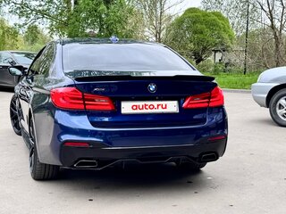 2018 BMW 5 серии 520d xDrive VII (G30/G31/G38), синий, 2468000 рублей, вид 5
