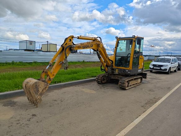 2022 SDLG E635F, жёлтый - вид 1