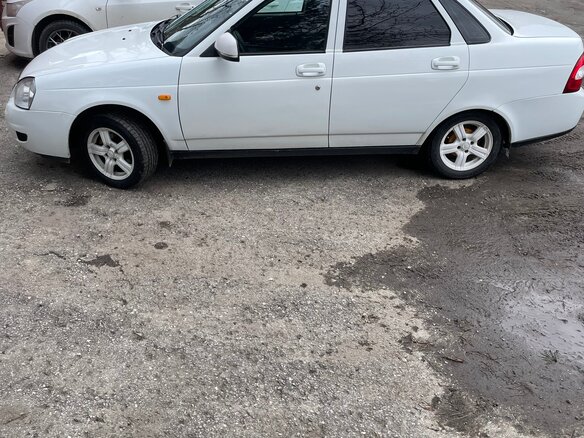 2012 Lada (ВАЗ) Priora I, белый, 360000 рублей - вид 5