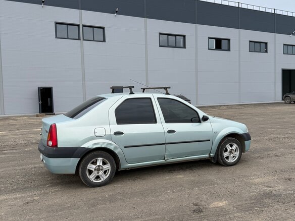 2007 Renault Logan I, зелёный, 320000 рублей - вид 3