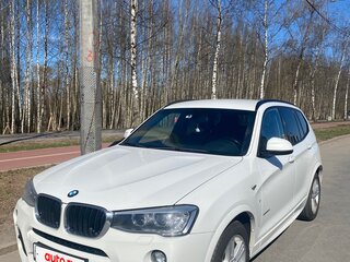 2014 BMW X3 20i xDrive II (F25) Рестайлинг, белый, 1780000 рублей, вид 1