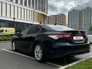 2019 Toyota Camry VIII (XV70), синий, 1850000 рублей, вид 5