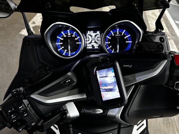 2017 Yamaha TMAX, синий, 690000 рублей - вид 6
