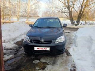 2006 Toyota Corolla IX (E120, E130) Рестайлинг, чёрный, 600000 рублей, вид 3