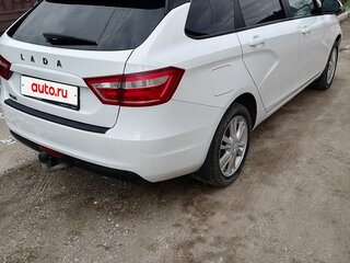 2019 Lada (ВАЗ) Vesta SW I, белый, 1070000 рублей, вид 3
