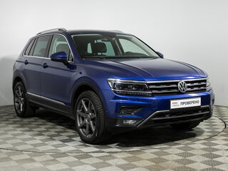 2018 Volkswagen Tiguan II, синий, 2649700 рублей, вид 3