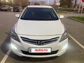 2016 Hyundai Solaris I Рестайлинг, белый, 758000 рублей