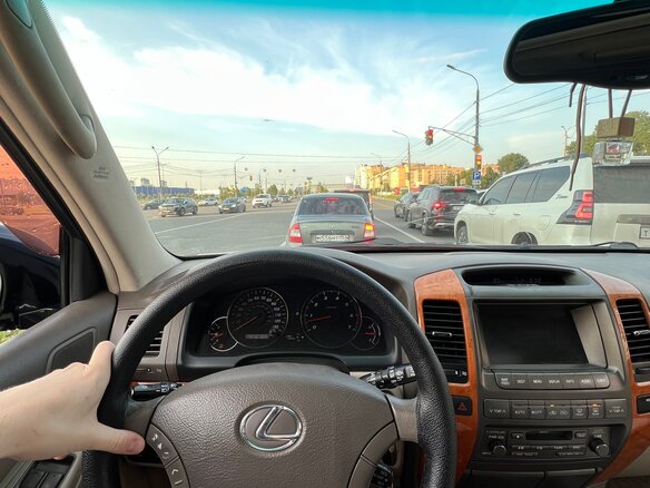 2004 Lexus GX 470 I, чёрный, 1900000 рублей - вид 12