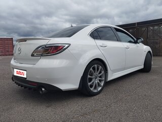 2012 Mazda 6 II (GH) Рестайлинг, белый, 990000 рублей, вид 4