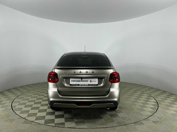 2022 Lada (ВАЗ) Granta I Рестайлинг, серый - вид 5