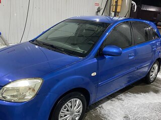 2010 Kia Rio II Рестайлинг, синий, 530000 рублей, вид 3